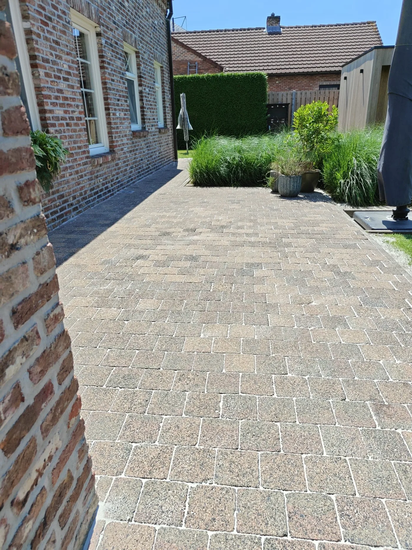 Terras- en opritreiniging